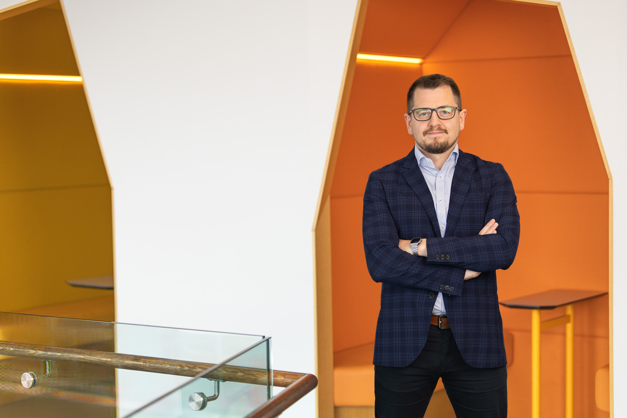 Þórður Ingi Guðmundsson, forstöðumaður gervigreindarseturs Advania. Mynd/Jón Snær Ragnarsson